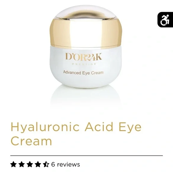 Prestige Hyaluronic Acid Eye Cream and Serum Set-D’OR 24K Brand New in Wrapping